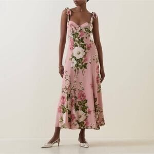 Reformation Nadira Dress Rose Garden